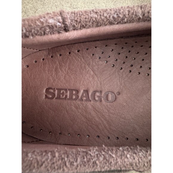 SEBAGO Docksides Portland Rough Out Shoes Dark Brown Men’s 11.5 Boat Shoe $179 main image 8